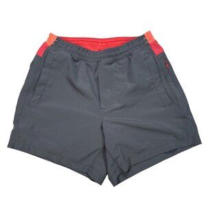 Birddogs Boom Small Men Long Gray Lined Gym Running Short Outdoor